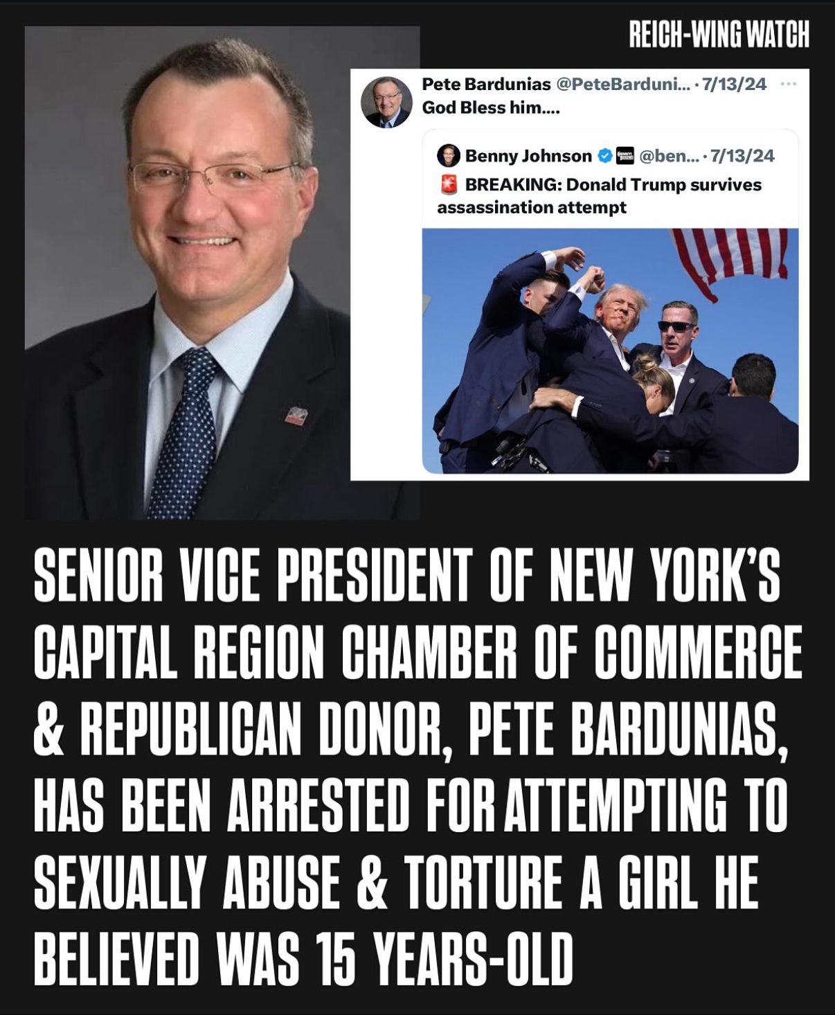 Pete Bardunias, SVP of NY regional CoC