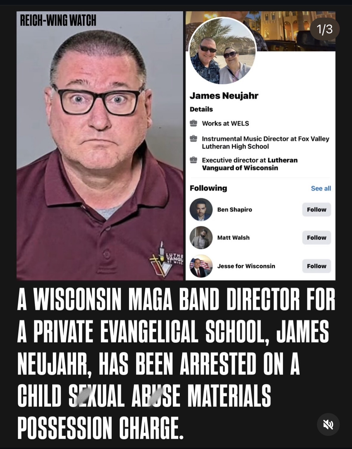 James Neujahr, band director