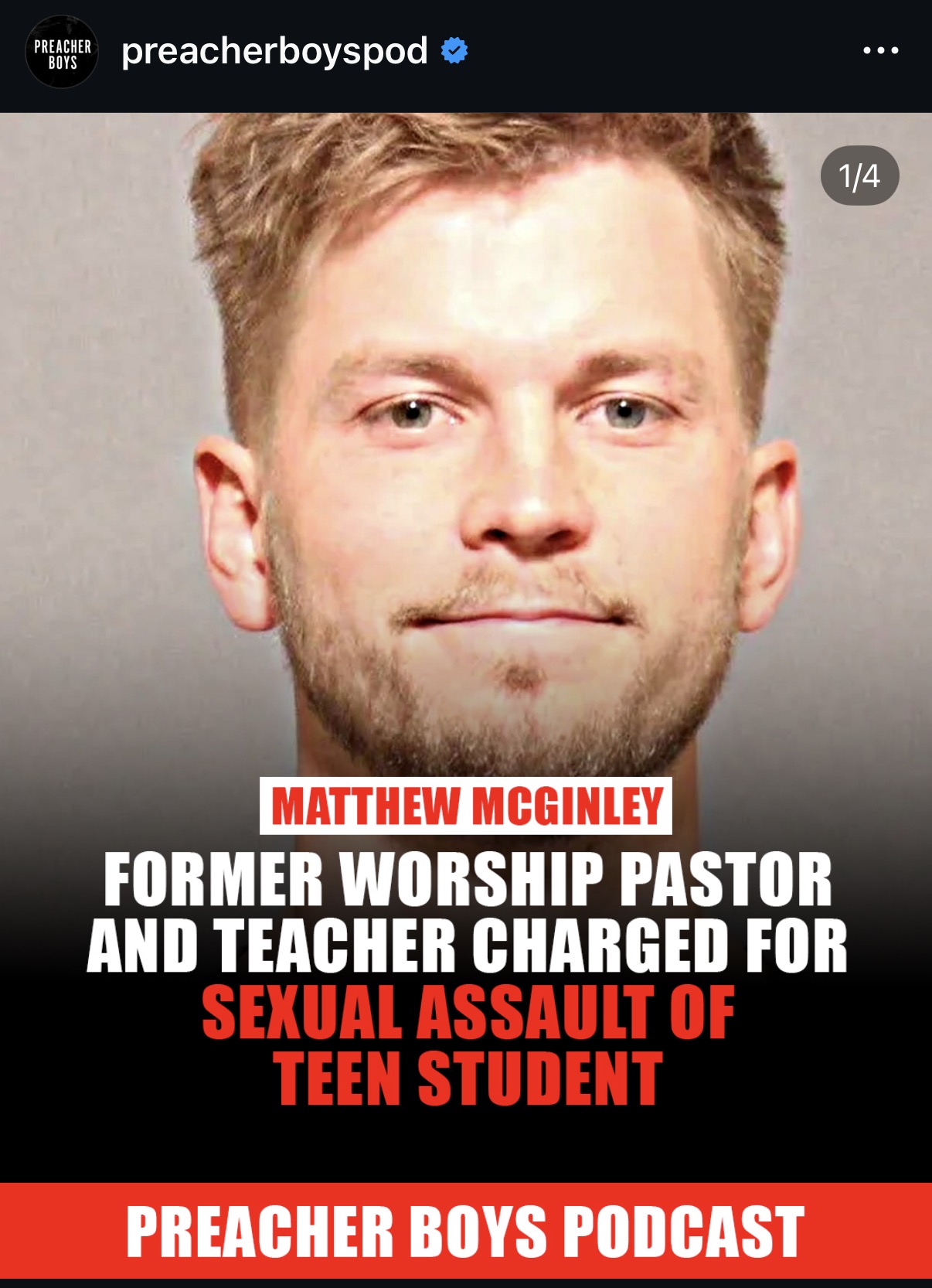 Matthew McGinley, worship pastor and teacher