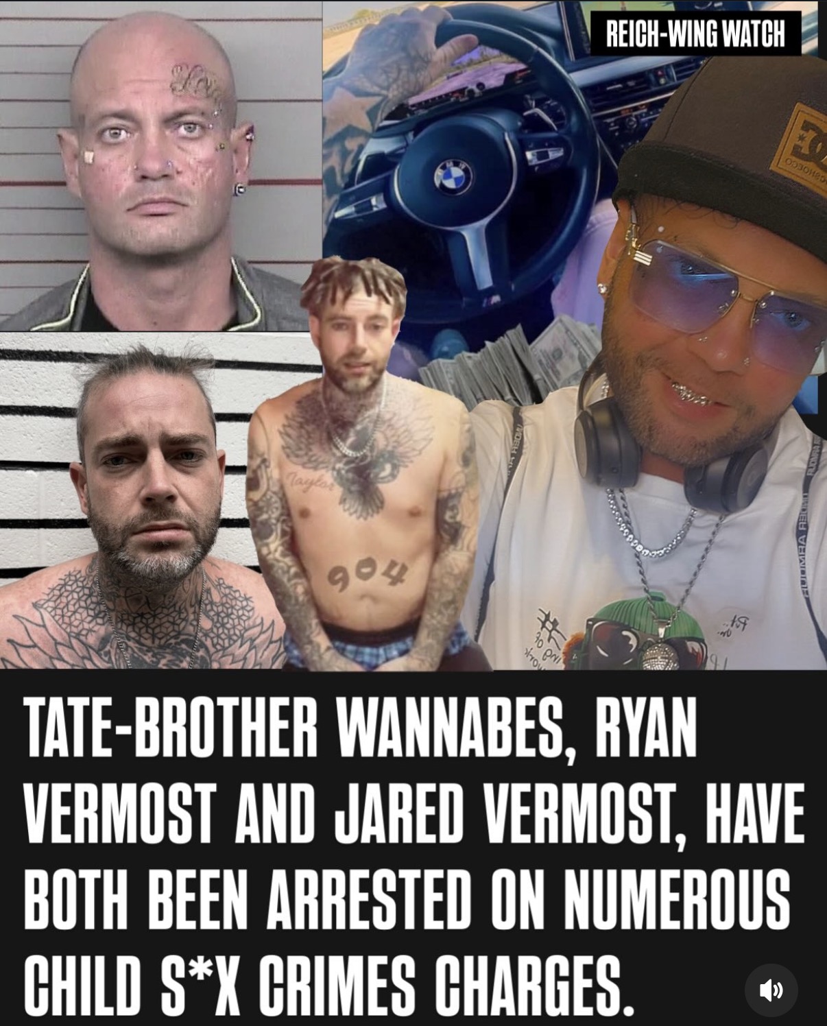 Ryan and Jared Vermost, Tate humpers