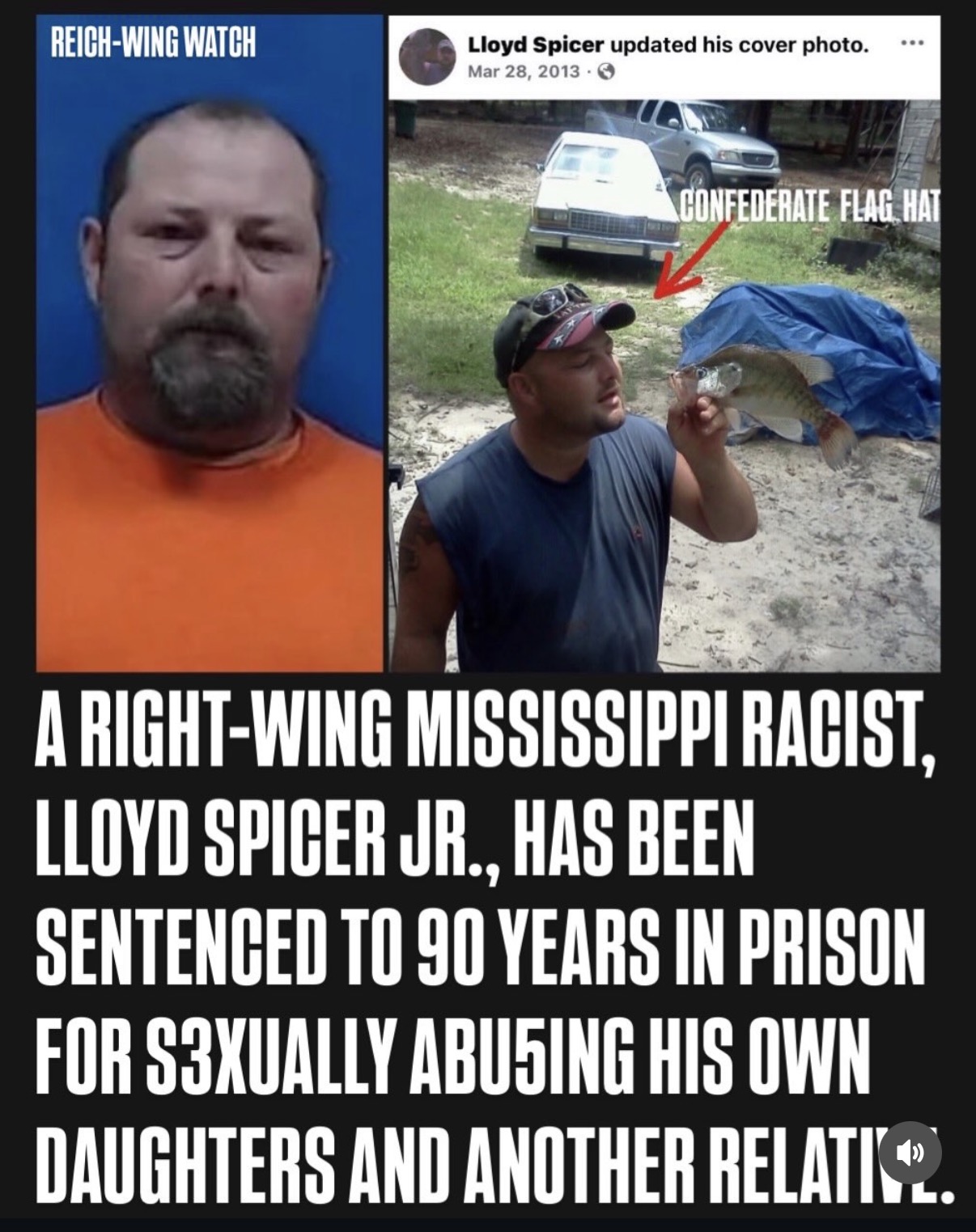 Lloyd Spicer, dumbass racist