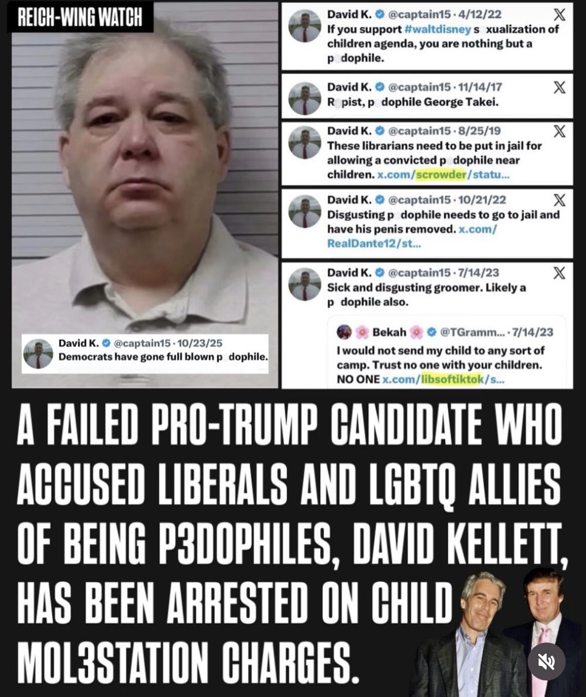 David Kellett, failed candidate